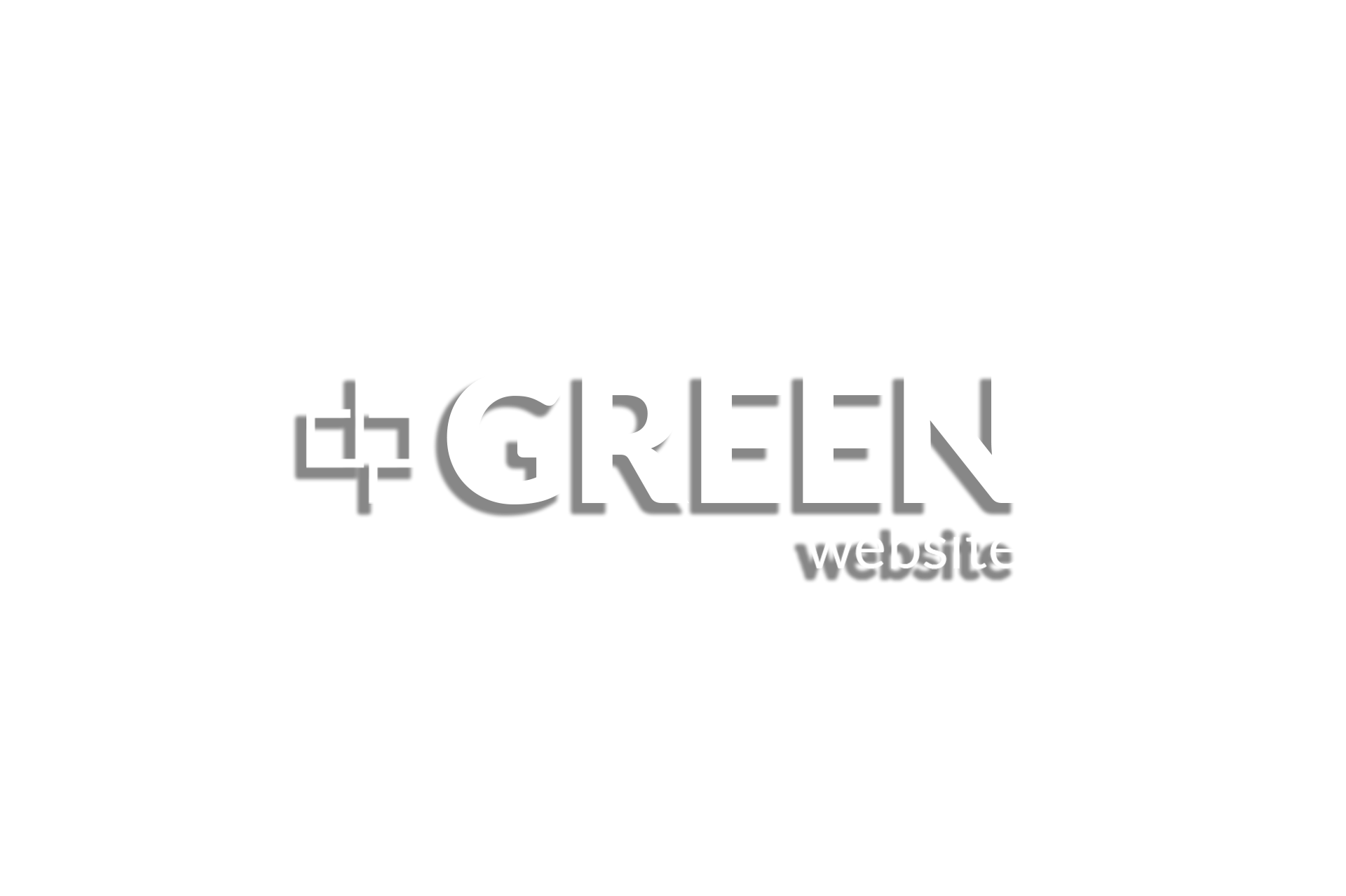 Green Website – Schriftzug