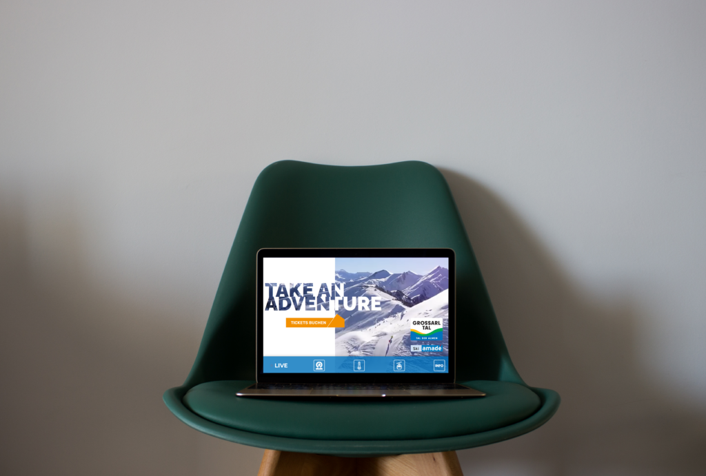Website-Referenz Bergbahnen Großarl