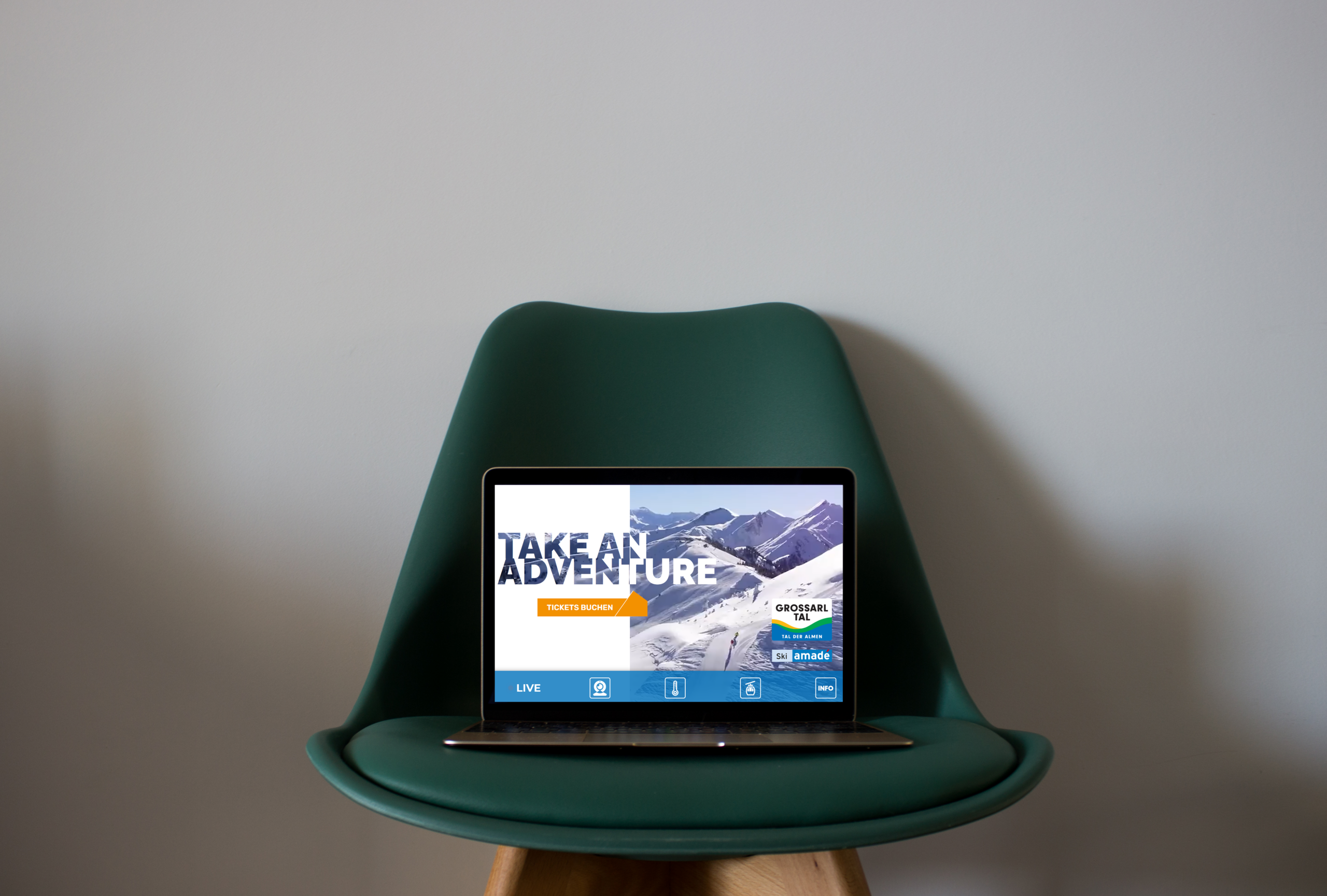 Website-Referenz Bergbahnen Großarl